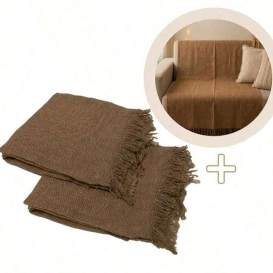 Couch Cover - Kahverengi - Görünüm 1