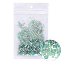 80+ Colors Silver Base Non-Hotfix Mixed Size SS3-SS20 1440pcs High Quality Handmade Rhinestones, Suitable For Wedding Dress Accessories And Other Applications - Silver Base, Mixed Sizes - View 42