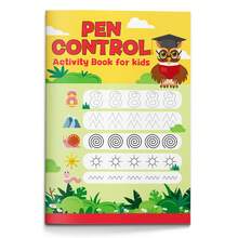 Pen Control Tracing Notebooks, Pre-Writing Pattern Practice With Numbers, Spirals, Lines And Shape Strokes, Fine Motor Skill Learning Activity For Handwriting Preparation - Pen Control Series - View 8