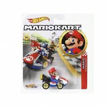 Mattel Hot Wheels Mario Kart Collection Vehicle Skala 1:64 Die-Cast Tema Resmi Film Klasik Lintasan Balap Geser Statis Inersia Mainan Mobil Paduan Logam 1 buah - MultiWarna - View 1