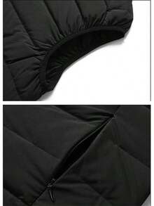 Men Thermal Underwear Vests - Apricot - View 7