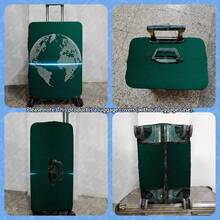 1PC, Flat Print Design, Print Design - No Texture, Accessories Only, Luggage Protective Cover, Does Not Include The Luggage Shown In The Picture, Suitable For 20 To 28 Inch Luggage, Made Of Thick High-Quality Fabric, Essential Accessory For Your Travel And Checked Luggage. - Multicolor - View 11
