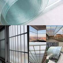 1*10M Polycarbonate Roofing Sheet High Impact Clear PVC Roofing Sheets UV Protection - 1*10M - View 11