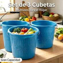 Laundry Buckets - Baby Blue - View 1