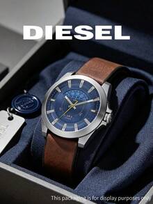 Diesel DZ1661 Arges Series Men's Quartz Watch 46mm Large Dial Denim Strap Men's Watch - Blue - View 6