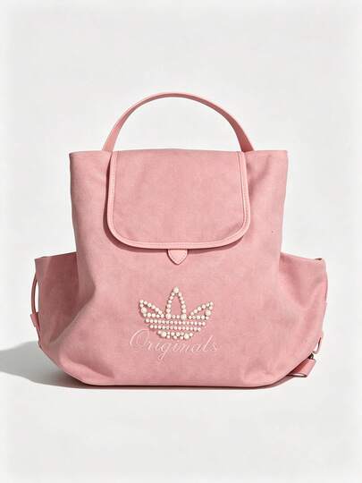 Adidas Nueva mochila versátil W FLUFFY BP. Dimensiones aprox.: 26*20*12 cm