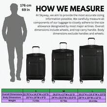 Sigma 7.0 Softside - Veliz Giratoria Expandible Con Ruedas, Equipaje - Checked-medium 24-inch + Pino - View 9