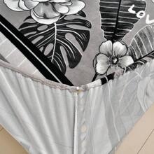 1pc Printed Plush Fitted Sheet, Soft Skin-Friendly Warm Mattress Cover, Full Wrap Fitted Sheet For Autumn/Winter - Multicolor - View 7