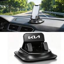 For KIA Car-Mounted Phone Holder - Universal Accessory For Car Interiors - Easy Installation - Multi-Angle Free Adjustmen - A - View 4