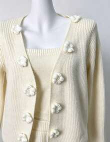 Women Cardigans - Apricot - View 12