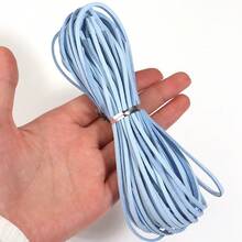 10pcs/Pack 2.5mm Korean Suede Square Cord 37.4 Inch/Pc Suitable For DIY Necklace Jewelry Making Colorful String Rope Gift Packaging Cord - 10 Pcs Cords/Pack - View 5
