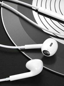 Lightning Wired Earphones, Compatible With IPhone 14/13/12/11/XR/XS/X/8/7/SE/Pro/Pro Max, With Built-In Remote Control For Music, Call And Volume, In-Ear Headphones With Lightning Connector, Hands-Free Calling, Track Control, Built-In Microphone - View 4