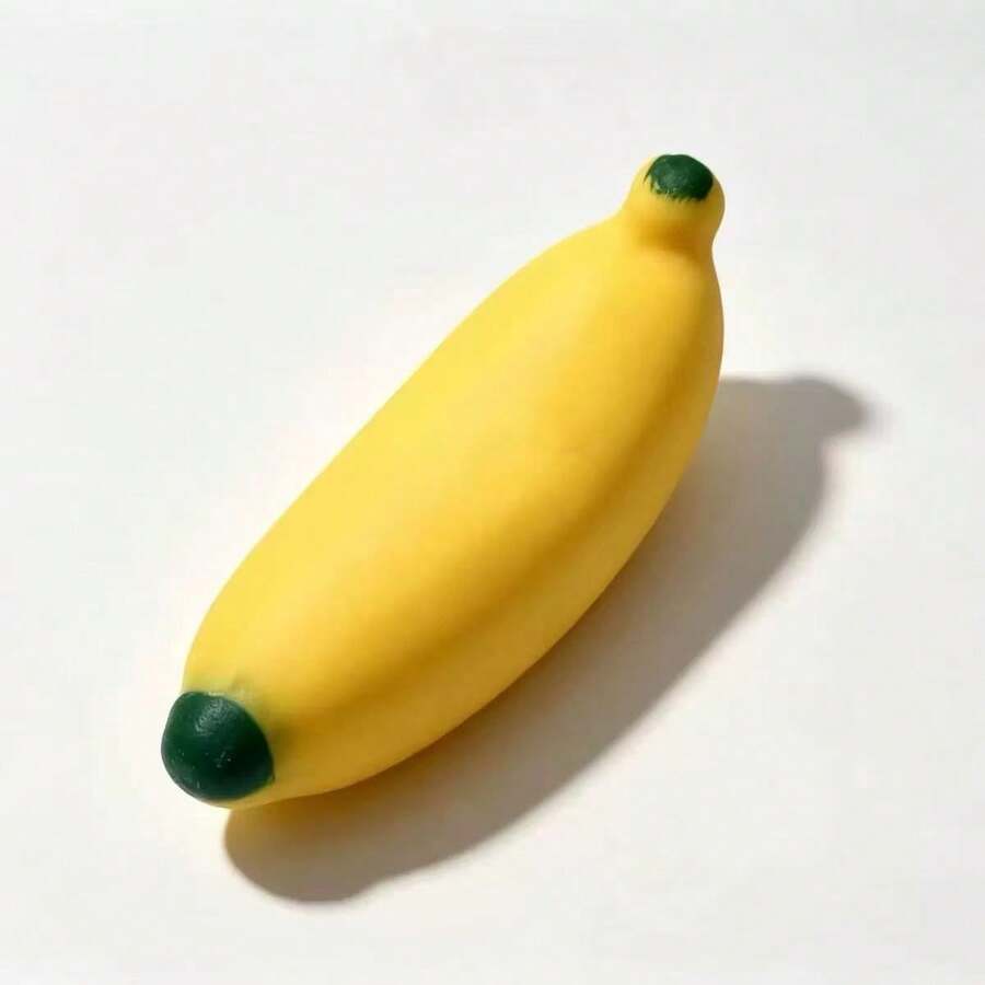 Banana Building Block Style Crunchy Squishy Stress Relief Toy, Handmade DIY Fidget Toy, Best Gift For Halloween And Christmas - Multicolor - View 1
