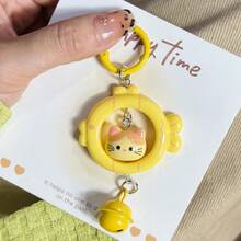 Cat Fish Keyring, Colorful 3D Bell Charm, Cute Bag Pendant, Couple Best Friend Gift Bag Accessories, Kawaii Cat Fish Keyring, Colorful 3D Bell Charm, Cute Bag Pendant, Couple Best Friend Gift Bag Accessories, Cat Fish Colorful 3D Bell Keyring, Cute Cartoon Pendant, Couple Best Friend Gift, Bag Charm, Backpack Pendant - Multicolor - View 7