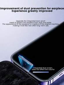 Compatible With IPhone 18/18 Pro Max/18 Pro Tempered Glass Screen Protector Dust-Free Box, High Definition, Bare-Hand Feel, Automatic Dust Removal, 1-Second Application, Built-In Dust-Proof Mesh, Electroplated Oleophobic Coating, Anti-Fingerprint, Smooth Touch, Automatic Adsorption With No Bubbles - Clear - View 8