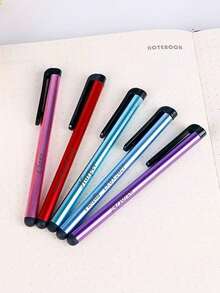 Customized Text Logo Aluminum Alloy Stylus Pen For Phone, Tablet, Touchscreen, 7.0 Capacitive Stylus Pen With Silicone Tip, Universal Touchscreen Stylus Pen For Couples, Spouses, Colleagues, Friends, Elders, Students, Classmates, Mentors - Multicolor - View 11