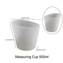 Silicone Measuring Cup - Non-Stick, Reusable Epoxy Resin Mixing Cup With High Precision Readings, For DIY Crafts, Wax Injection And Glitter Cups, Epoxy Resin Injection Cup, Craft Essential, Durable Silicone - Multiple Styles - View 5