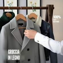 Premium Grucce Legno (Naturale, Confezione da 20) - naturale - Visualizzare 7