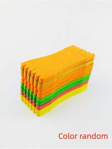 10pcs Fishing Foam Line Winder Board, Fishing Hook Line Board, Foam Fishing Line Winder Board, Fishing Line Accessories - Multicolor - View 1