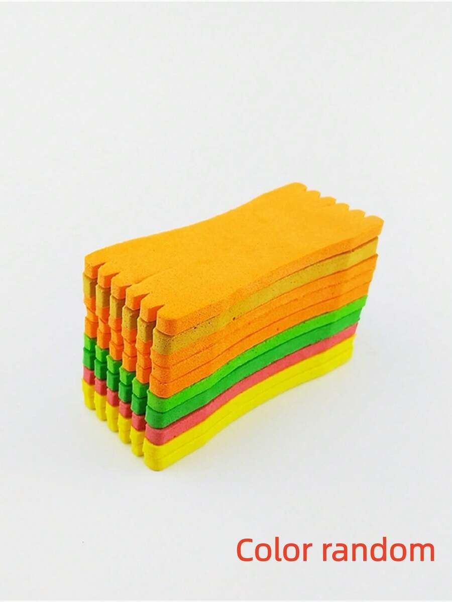 10pcs Fishing Foam Line Winder Board, Fishing Hook Line Board, Foam Fishing Line Winder Board, Fishing Line Accessories - Multicolor - View 1