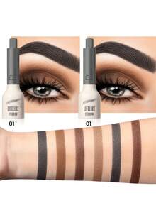 Pudaier 2 Packs Eyebrow Tint Gel - Large Capacity, Precision Applicator For Long-Lasting Color, Natural Brow Shape, Waterproof And Sweatproof, Easy To Use - Must-Have Makeup Tool & Perfect Gift For Women - 01+01 - View 11