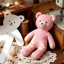 1pc Minimalist Bear Sewing Template, DIY Long-Legged Bear Patchwork Quilting Stencil, Durable PET Template, High-Efficiency DIY Sewing Tool For Precise Fabric Cutting, No Repeated Measuring Or Drawing, Instantly Create Bear Shapes - Classic - View 5