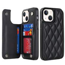 WEFOR Wallet Phone Case For Galaxy S26 S25 S25 S24 S23 S22 Ultra Plus S25Edge 24 FE, Multi-Card Slot Design, Magnetic Clasp, Built-In Stand, Shockproof Protective Cover, Compatible With IPhone 18 17 AIR 16e 16 15 14 13 12 11 Pro Max XR XS MAX, Magnetic Design, RFID Anti-Theft Card Slot, Magnetic Phone Protective Case, Shockproof, Unisex - Black - View 45