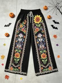 Plus Size Co-Ords - Black - View 4