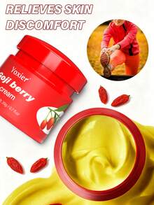 Natural Goji Berry Plant Extract Joint Moisturizing Cream, Gentle And Skin-Friendly, Lightweight And Easily Absorbed, Suitable For Elderly, Adults, Sports And Labor Workers Daily Skin Hydration And Softening Care - 20G - View 5