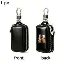 Double Layered Enlarged Capacity26 Letter Key Bag Men's PUkeystorage Bag Keychain Keychain,A Gift Full Of Love,Fun Gift,Men's Gift,Gift For Loved Ones - Multicolor - View 34