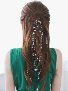 2pcs Ponytail Hair Clips, Long Hair Combs With Tassel Hair Accessories,Travel,Birthday, Claw Clips - Multicolor - View 3