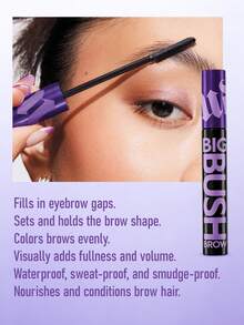 Urban Decay Big Bush 豐盈顯色眉毛膠 #Dark Drapes 6.1ml/0.2 Oz | 有色眉毛膠 | 防水 | 長效持久 | 可疊加 | 抗暈染 | 抗脫屑 | 抗沾染 - Dark Drapes - 6.1ml - 查看 3