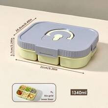 Hộp bento cho người lớn, hộp đựng cơm trưa dùng được trong lò vi sóng, hộp đựng đồ ăn vặt chống rò rỉ có nắp, hộp chuẩn bị bữa ăn có ngăn chia, hộp đựng thực phẩm nhiều ngăn, hộp bento nhiều ngăn, hộp đựng cơm trưa bằng nhựa, hộp cơm kiểu Nhật, hộp đựng thực phẩm du lịch - Nhiều màu - Xem 33