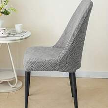 Modern Minimalist Style, Geometric Star Embossed Pattern, Anti‑Slip Dust‑Proof Protective Layer, All‑Season Universal Chair Slipcover Suitable For Home Kitchens, Dining Rooms,Parties,Weddings,Hotels, Cafes, Festivals And Various Celebration Occasions - Multicolor - View 11