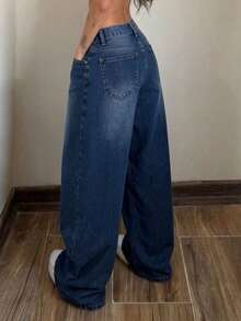 Women Jeans - Deep Blue - View 4