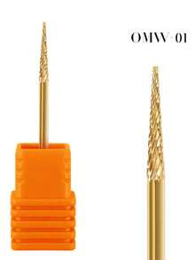 1pc High Quality Tungsten Steel Nail Drill Bit, Electric Nail File Accessory, Polishing Blade, Nail Art Tool - Multicolor - View 4