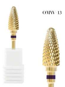 1pc High Quality Tungsten Steel Nail Drill Bit, Electric Nail File Accessory, Polishing Blade, Nail Art Tool - Multicolor - View 8