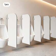 Urinal Screen Toilet Partition Wall-Mounted Men Urinal Partition Screen Urinal Partition Divider Screen - Urinal Screen Toilet Partition - View 3