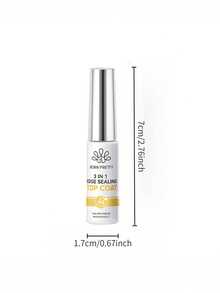 BORN PRETTY 8ml 3‑In‑1 Edge Sealing Top Coat Fine Tip Liner Gel For Gap Filling Line Drawing Powder Soak‑Off UV LED Nail Gel - Top Coats - View 2