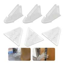 1/2/4pcs Sliding Door Locks, Self-Adhesive Child Safety Locks, No-Drill Window Locks, Sliding Cabinet Door Latches, Easy Installation - Multicolor - View 7