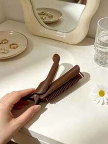 L'Occitane Vintage Coffee Color Hair Volume Clip Invisible Fluffy Hairstyle Styling Tool Gift For Women LOCCITANE‑GIFT‑58 - Brown - View 4