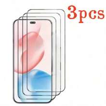 3pcs/Pack, Compatible With Honor 200/200 Pro/400 Pro/Magic 7 Lite/Magic 7 Pro/Magic 7/Magic 8 Pro/200 Lite/200 Smart/400/400 Lite/400 Smart/X7D/X8D/X9D/X6C/Magic 7/X8C/600 Lite/600/600 Pro Screen Protector, 9H Hardness Tempered Glass Screen Protector, Anti-Scratch, Anti-Drop, Waterproof, Wear-Resistant, Full Screen Coverage, Easy Installation, High Clarity Transparent, Touch Sensitive, Elegant Appearance, Screen Protector - Colorless - View 25