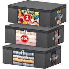 Fabric Storage - Gray - View 1