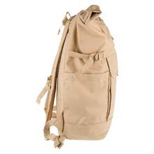 JanSport Hatchet Rolltop Backpack - Beige Unisex Backpacks - Champagne - View 4