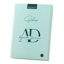 PromoClick 2027 Daily Planner Polyurethane With Magnetic Closure And Divider - Red - View 3