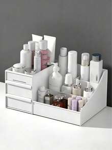 Cosmetic Storage Box, Office Desk Stationery Organizer, Drawer Storage Rack - Multicolor - View 7