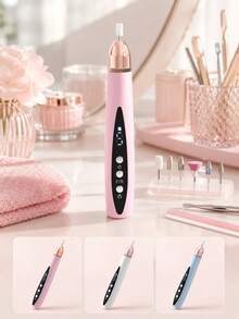 Rechargeable 320mAh Electric Nail File, Mini Nail Pen And Multi-Head Nail Grinder Set, Instantly Create Smooth And Shiny Nails - Rose Gold - View 11