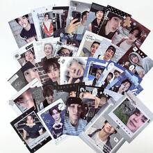 Paket Stiker CORTI 30pcs Minimalis K-Pop Grup Korea Zhao Yufan Stiker Segel Tahan Air Stiker Besar - MultiWarna - View 10