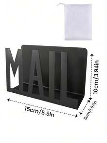 Metal Mesh Letter Organizer Desktop File Storage Rack Unisex Office Envelope Document Storage Back To School Halloween Christmas Gift Home Living Room Office Decor Travel Vacation Camping Party Favor School Essential Organizer Accessory - Multicolor - View 9