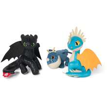 Spin Master DreamWorks How To Train Your Dragon Deadly Nadder/Gronckle 8-Inch Plush Dragon Doll, Boys Children's Doll - Multicolor - View 1